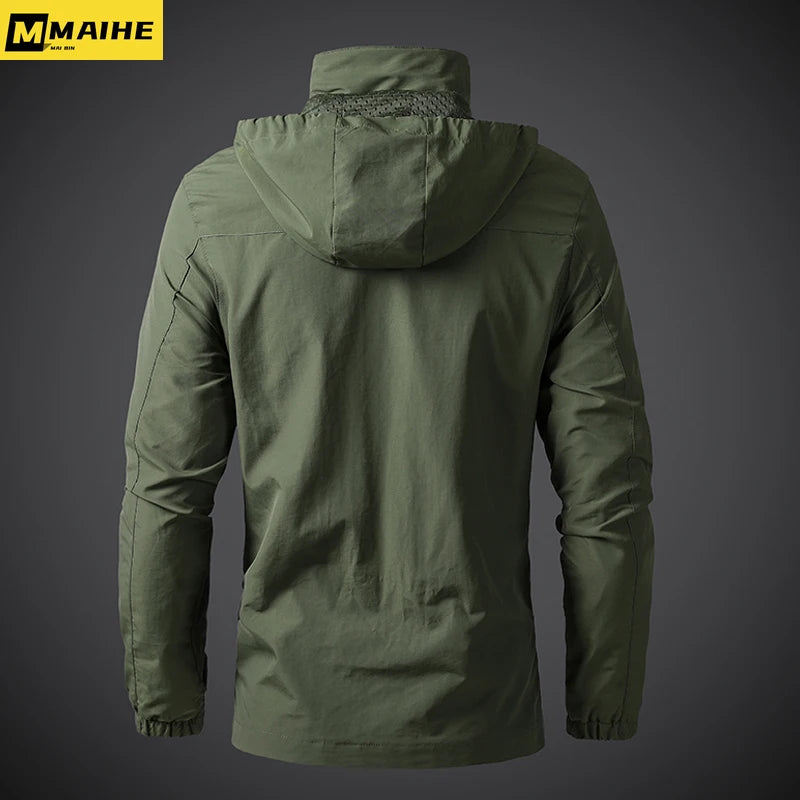 Waterproof Military Windbreaker
