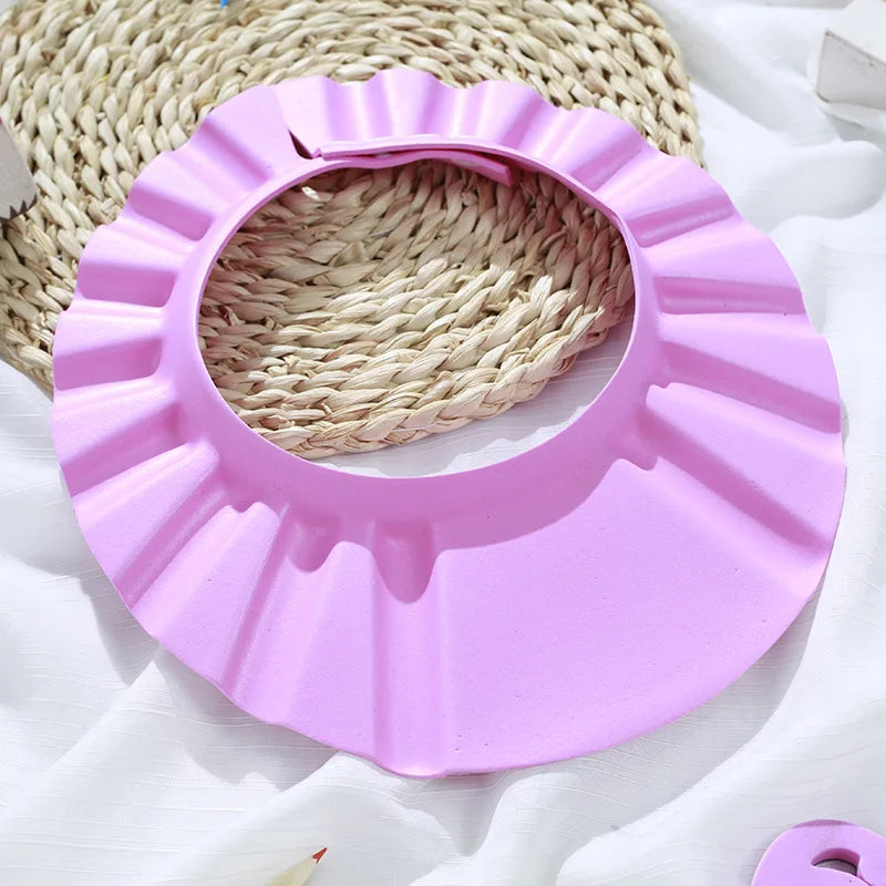 Infant Hair Wash Hat For Ear & Eye Protection