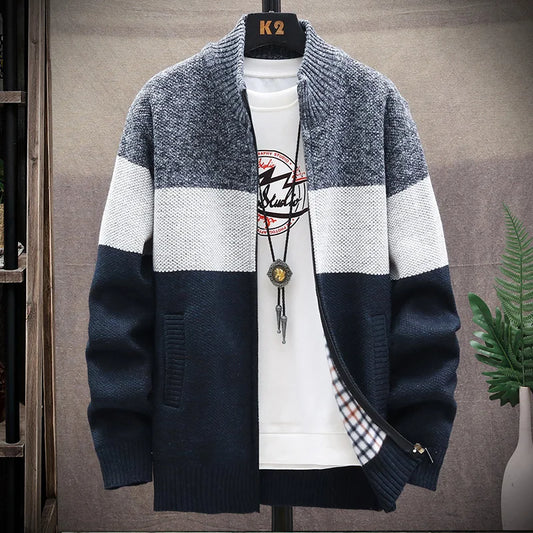 Cardigan Fleece Zipper Jacket