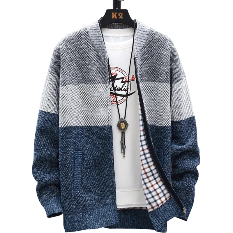 Cardigan Fleece Zipper Jacket