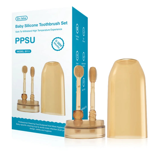 3-In-1 Baby Silicone Toothbrush