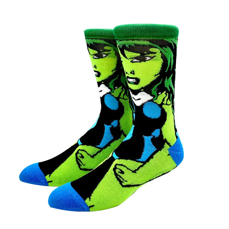 Animated Cartoon Long Socks