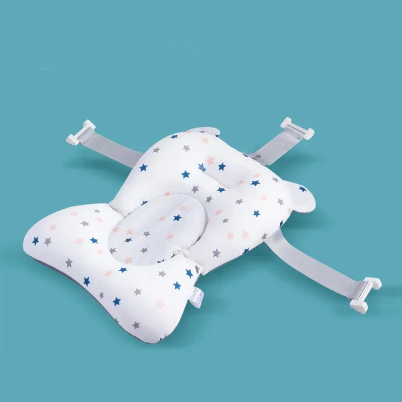 Baby Bathtub Seat With Anti-Slip Soft Comfort Body Cushion