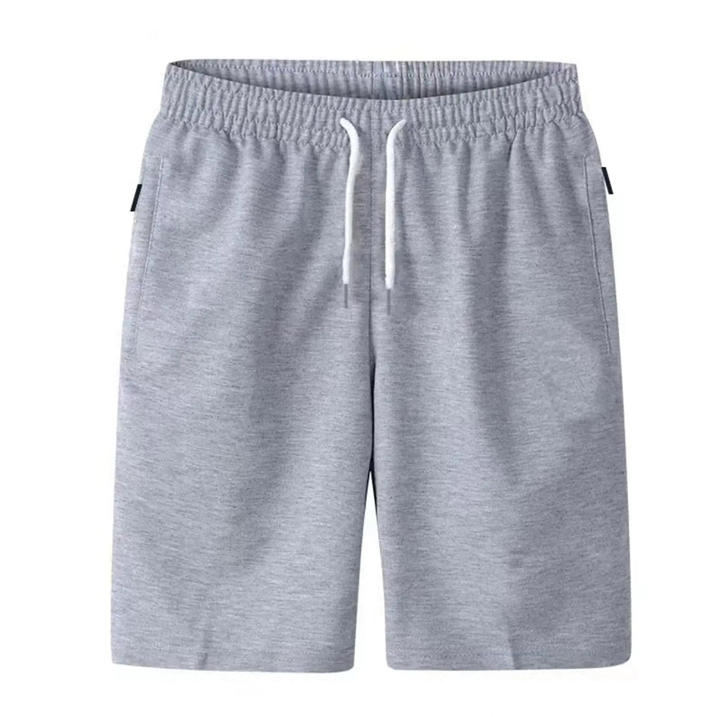 Men Thin Drawstring Sweatpant Shorts