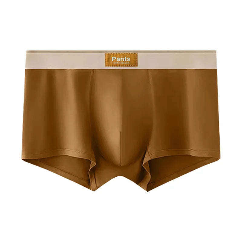 Colored Cotton Breathable Mens Briefs