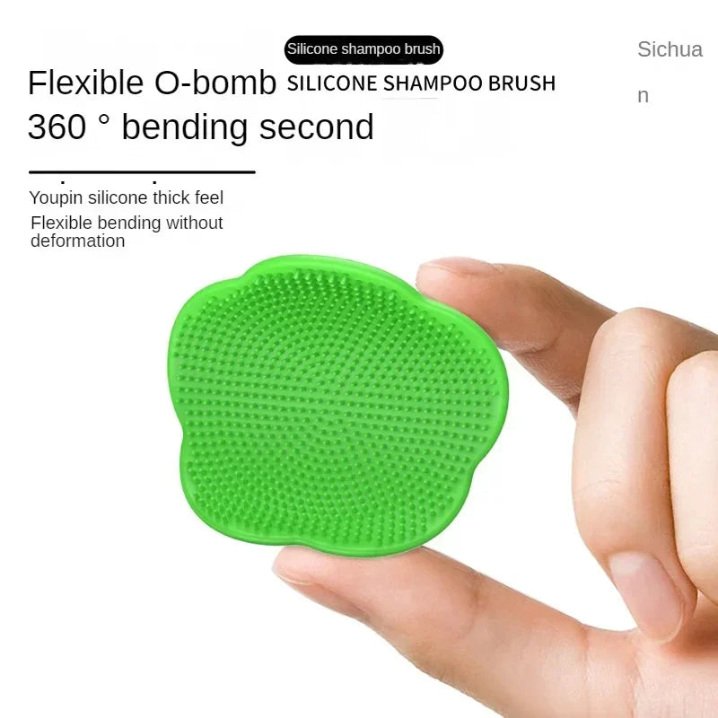 Infant Silicone Soft Bath Hair Comb