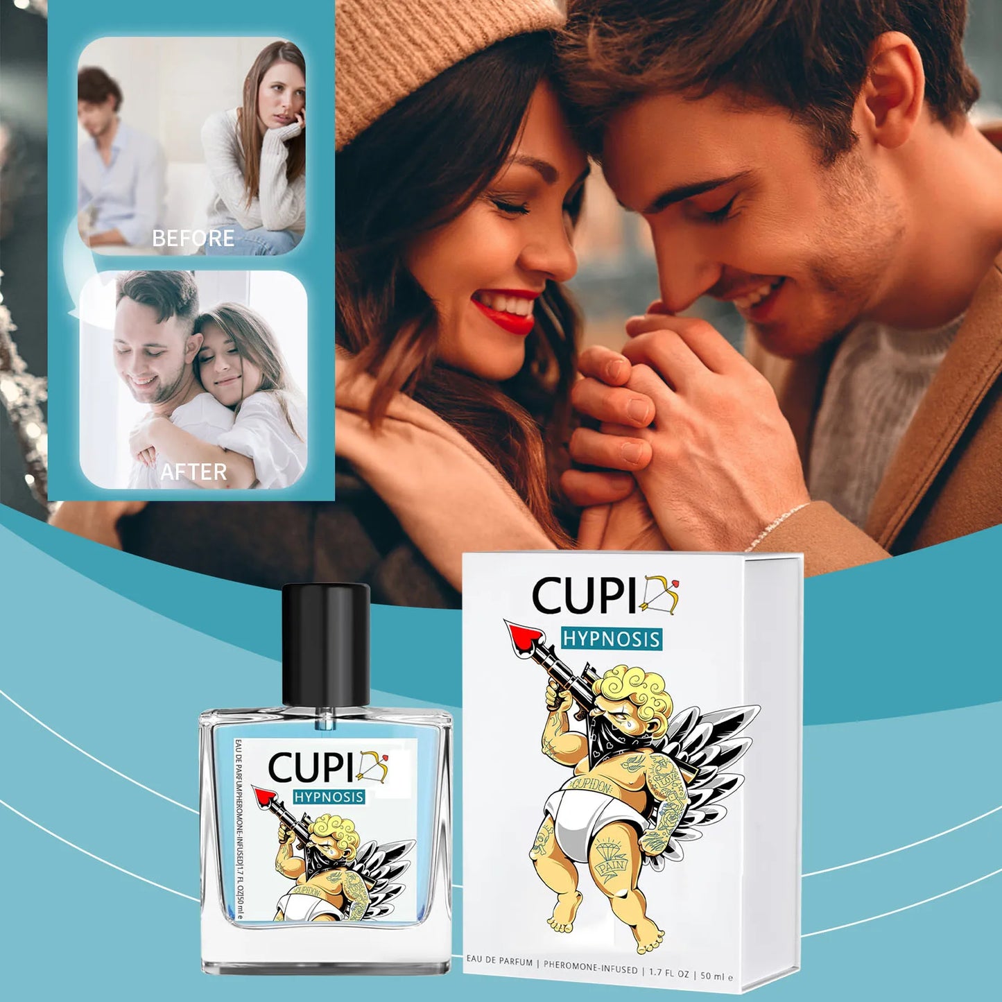 Cupid Long Lasting Fragrance Cologne