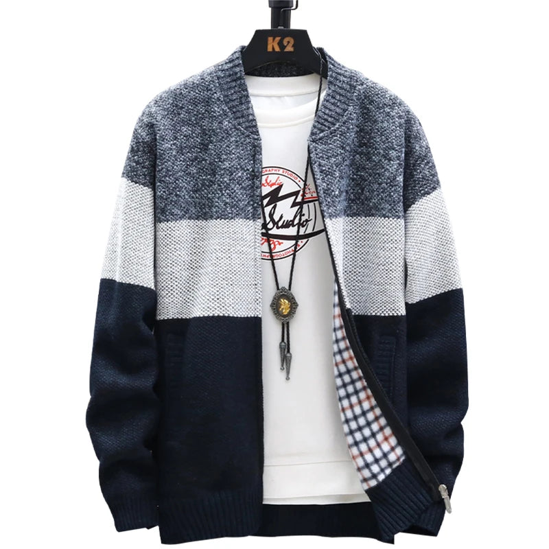 Cardigan Fleece Zipper Jacket