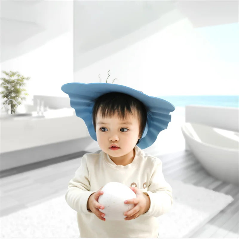 Infant Hair Wash Hat For Ear & Eye Protection