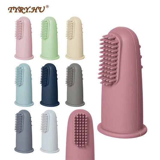 5 Piece 360 Infant Silicone Toothbrush Set