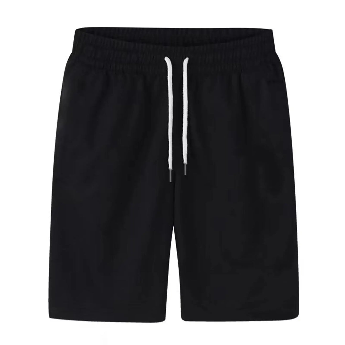 Men Thin Drawstring Sweatpant Shorts