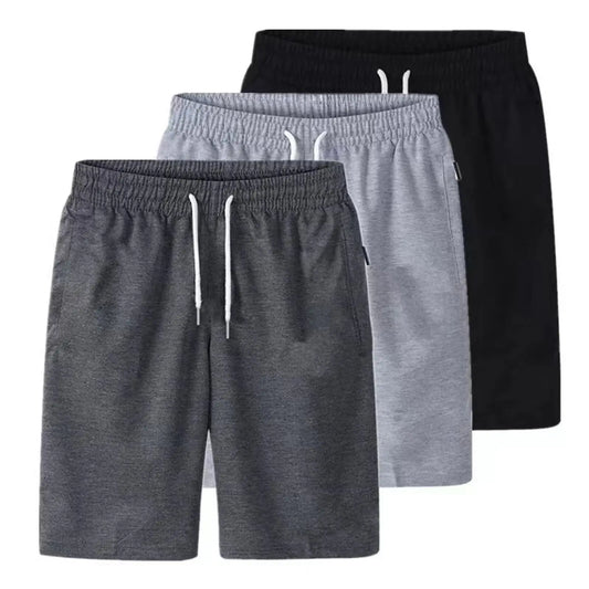 Men Thin Drawstring Sweatpant Shorts