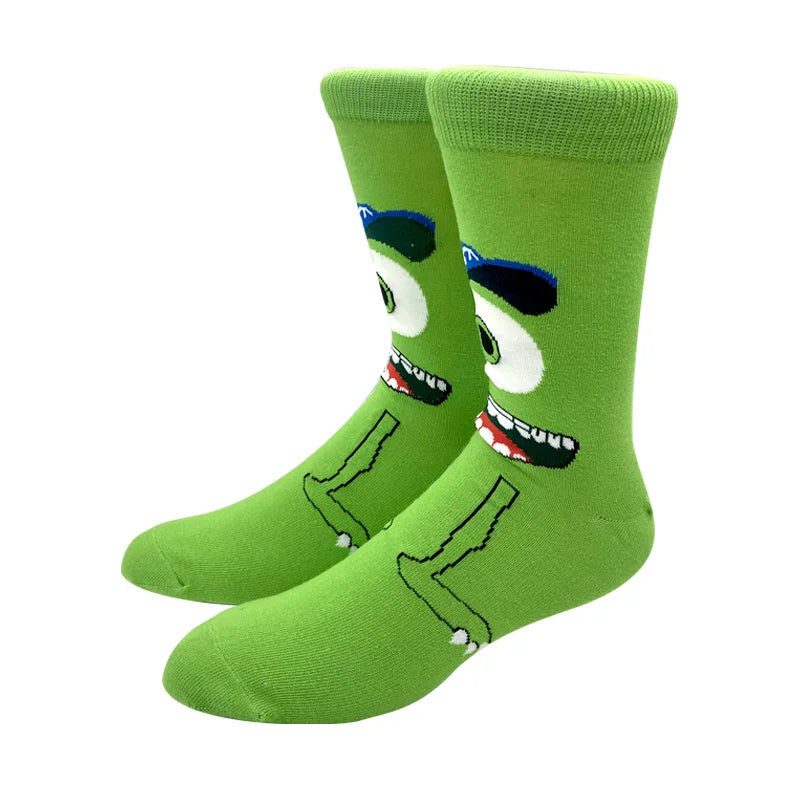 Animated Cartoon Long Socks