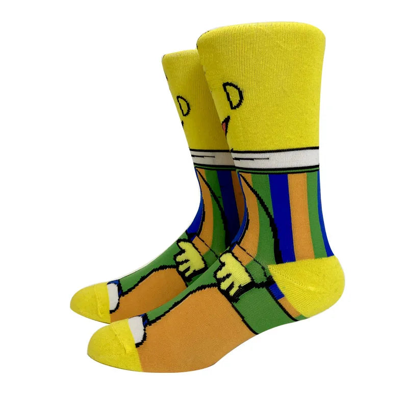 Animated Cartoon Long Socks