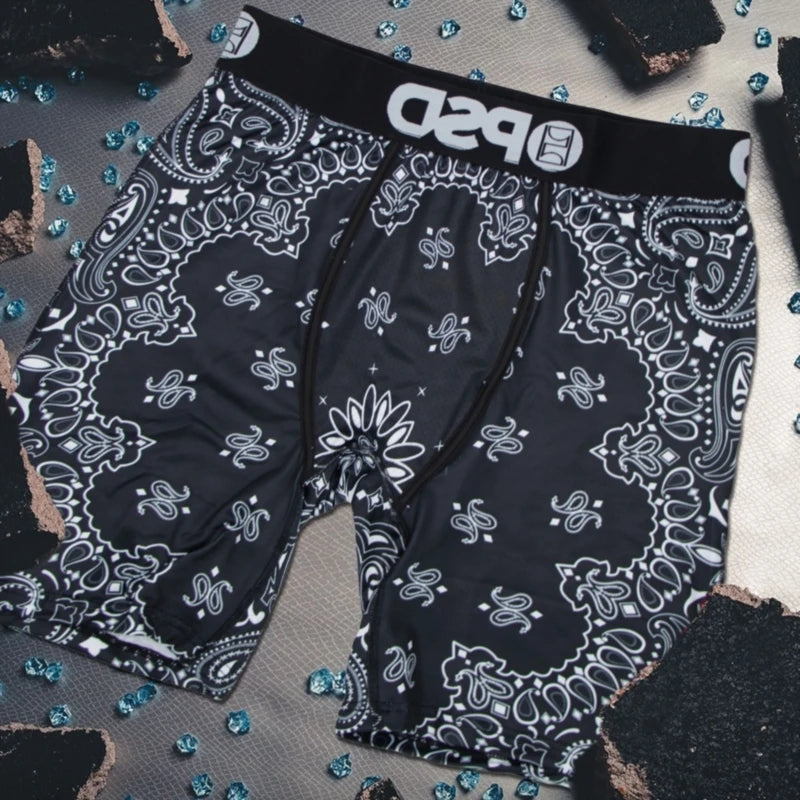 Designed Elastic Breathable Mens Boxershorts