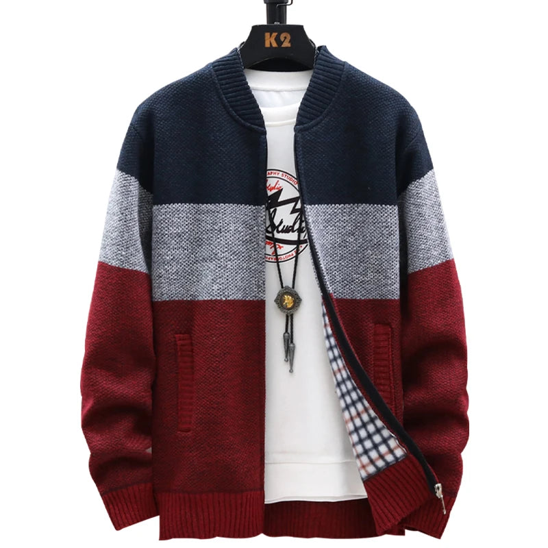 Cardigan Fleece Zipper Jacket