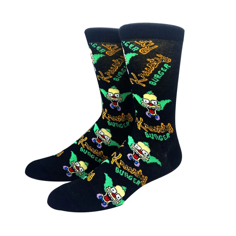 Animated Cartoon Long Socks