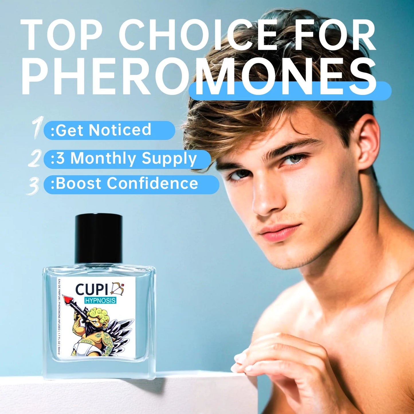 Cupid Long Lasting Fragrance Cologne