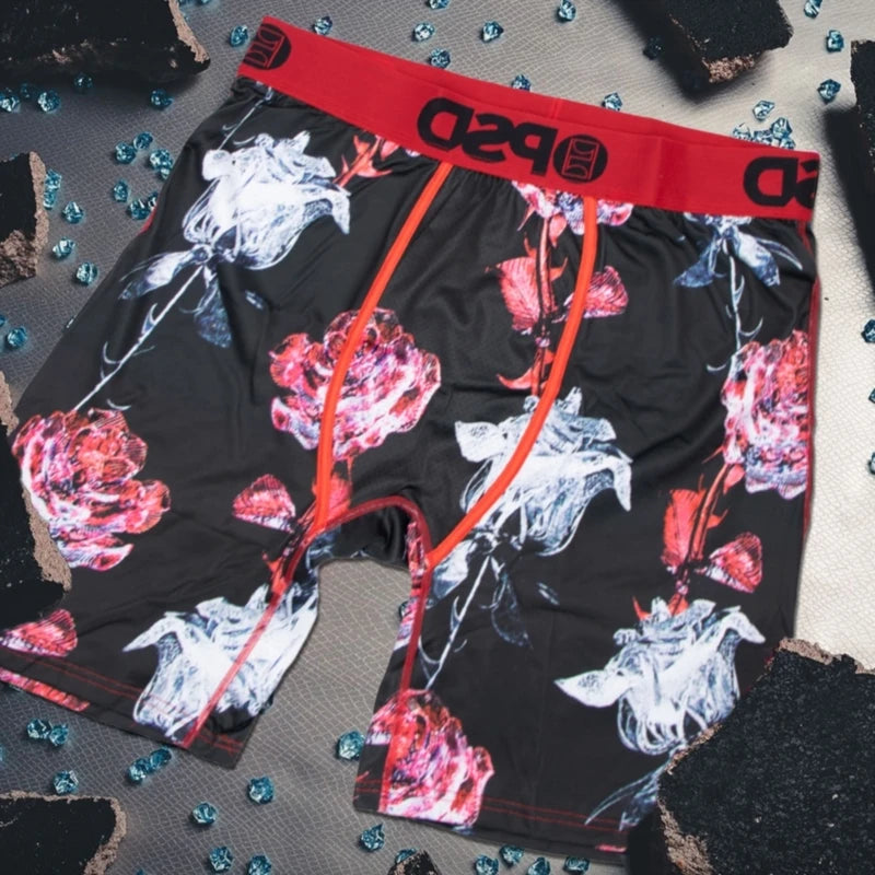 Designed Elastic Breathable Mens Boxershorts