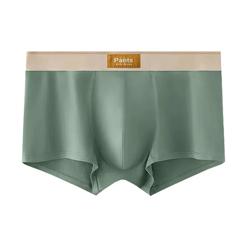 Colored Cotton Breathable Mens Briefs